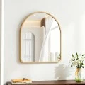 mirror Selene pakoworld MDF in natural finish 46x1.2x60cm