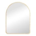 mirror Selene pakoworld MDF in natural finish 46x1.2x60cm