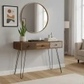 Console Boho pakoworld in walnut color 100x50,5x74,5cm