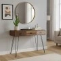 Console Boho pakoworld in walnut color 100x50,5x74,5cm