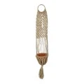 Hanging flower pot Anerial pakoworld natural jute D23x135cm