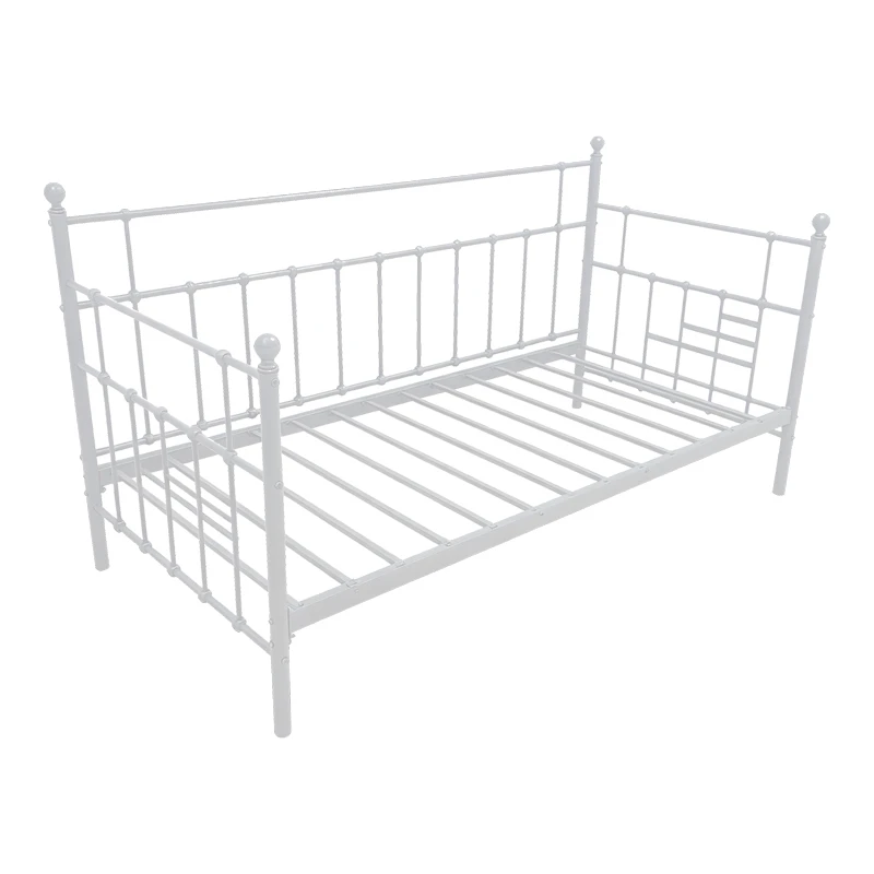 Routha pakoworld sofa bed, white metal, 90x190cm
