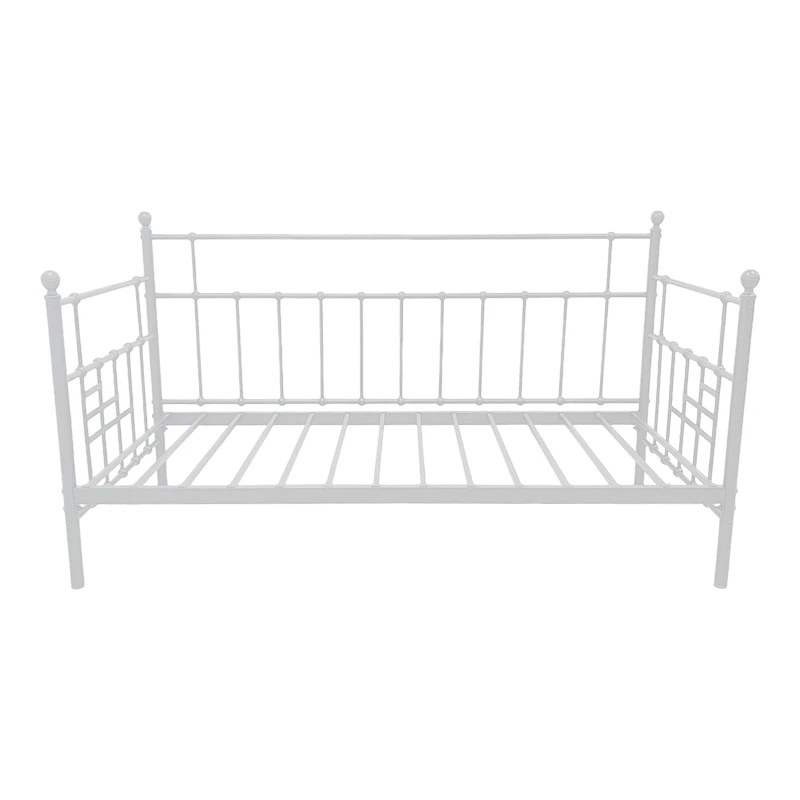Routha pakoworld sofa bed, white metal, 90x190cm