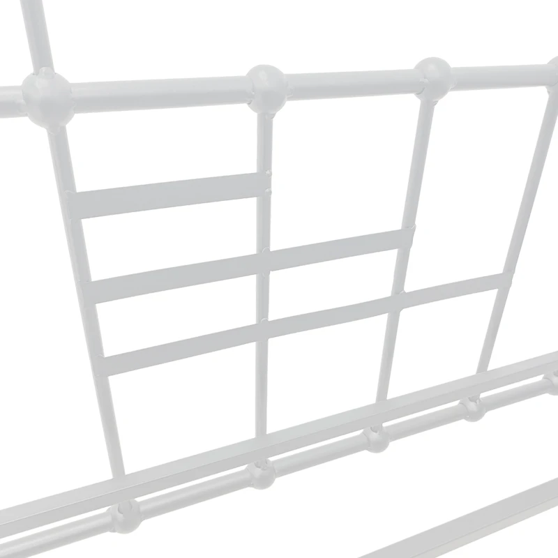 Routha pakoworld sofa bed, white metal, 90x190cm