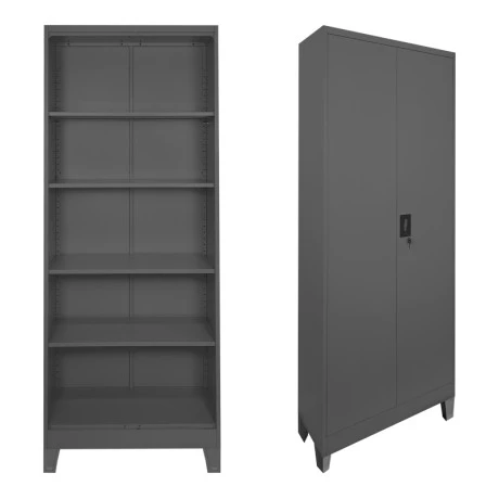 Ugren pakoworld metal wardrobe anthracite 70x40x190cm