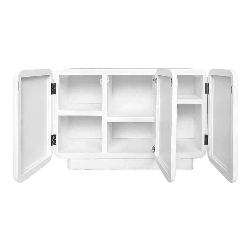 Buffet Kooldio pakoworld mdf white 120x37.5x69cm