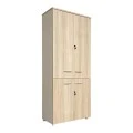 Office cabinet Stark pakoworld in oak-beige 80x40x200cm