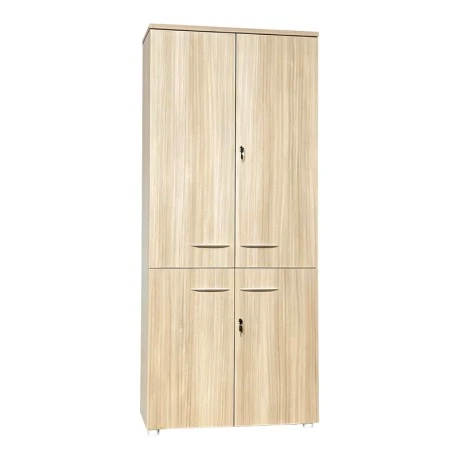 Ντουλάπα γραφείου Armadi pakoworld σε oak-μπεζ 80x40x200εκ
