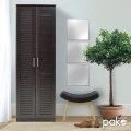 Shoe cabinet Sante pakoworld 21 pairs wenge 60x37x183cm