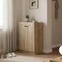 Παπουτσοθήκη-ντουλάπι Ambera pakoworld σε sonoma απόχρωση 60x36.5x81.5εκ