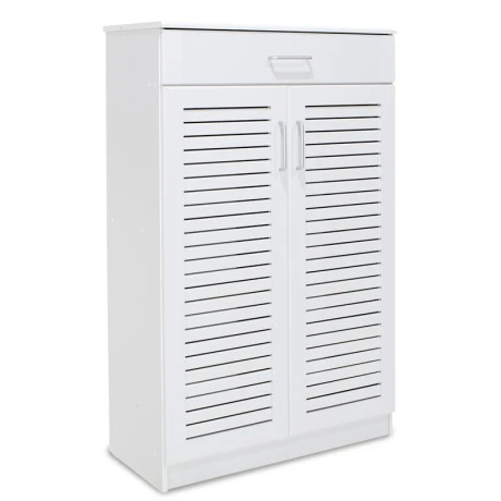 Shoe cabinet Sante pakoworld 20 pairs white 80x37x123cm
