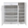 Shoe cabinet Sante pakoworld 30 pairs white 120x37x123cm
