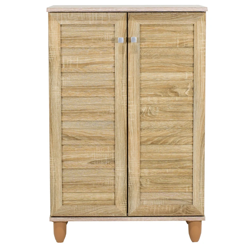Shoe cabinet SANTΟ pakoworld 10 pairs sonoma 60x34.5x91.5cm