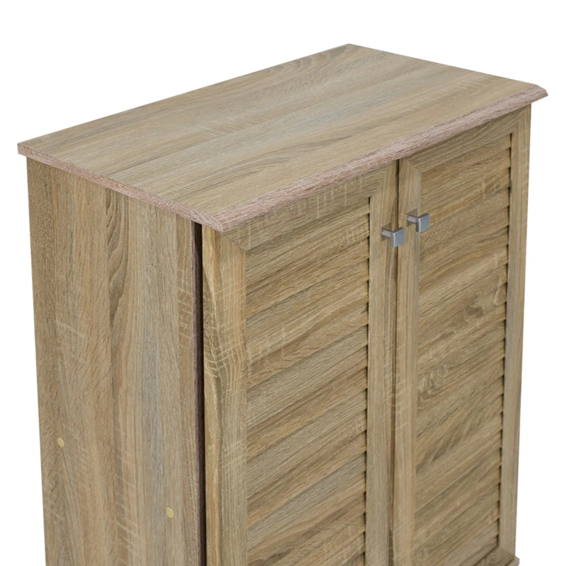 Shoe cabinet SANTΟ pakoworld 10 pairs sonoma 60x34.5x91.5cm