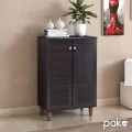 Shoe cabinet SANTΟ pakoworld 10 pairs wenge 60x34.5x91.5cm