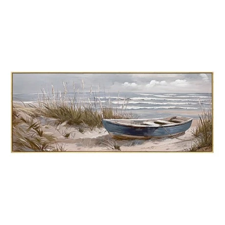 Πίνακας σε καμβά Barcu I Inart 150x3x60εκ