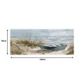 Πίνακας σε καμβά Barcu I Inart με πλαίσιο 150x3.5x60εκ