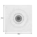 Canvas painting Circled I Inart 80x3x80cm