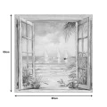 Canvas painting Deive Ι Inart 80x3x80cm