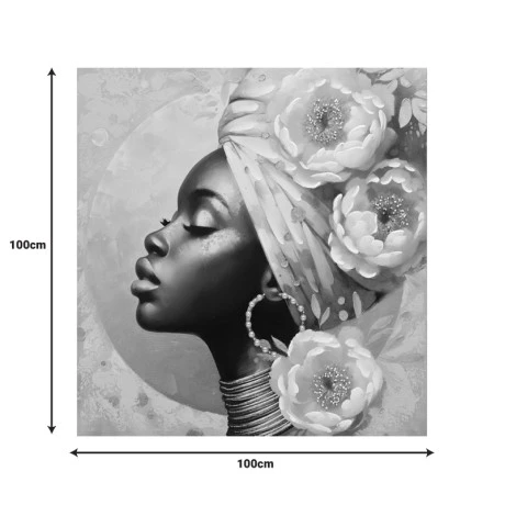 Canvas painting Giara Ι 3D Inart 100x3x100cm