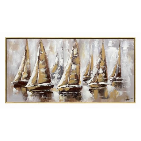 Πίνακας σε καμβά Yelkan Inart 120x3x60εκ