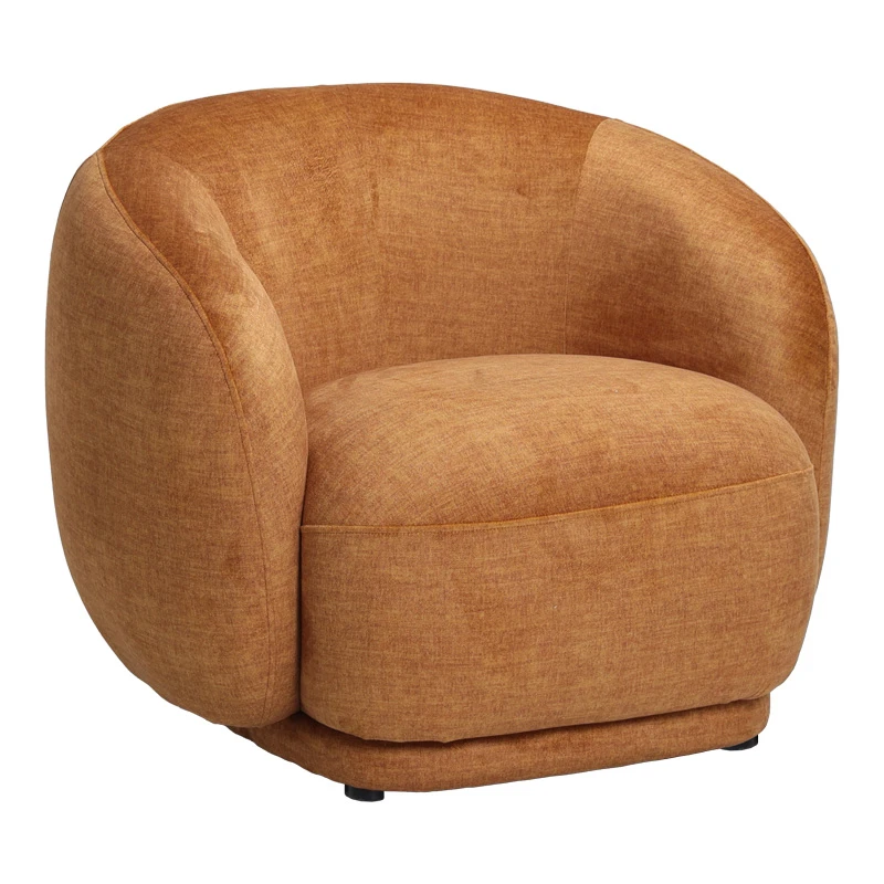 Armchair Freya pakoworld amber fabric color 93x87x76cm