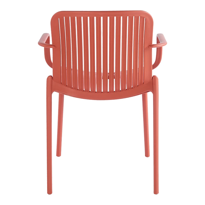 Πολυθρόνα Teragi στοιβαζόμενη pakoworld pp με UV protection terracotta 59x57x82εκ