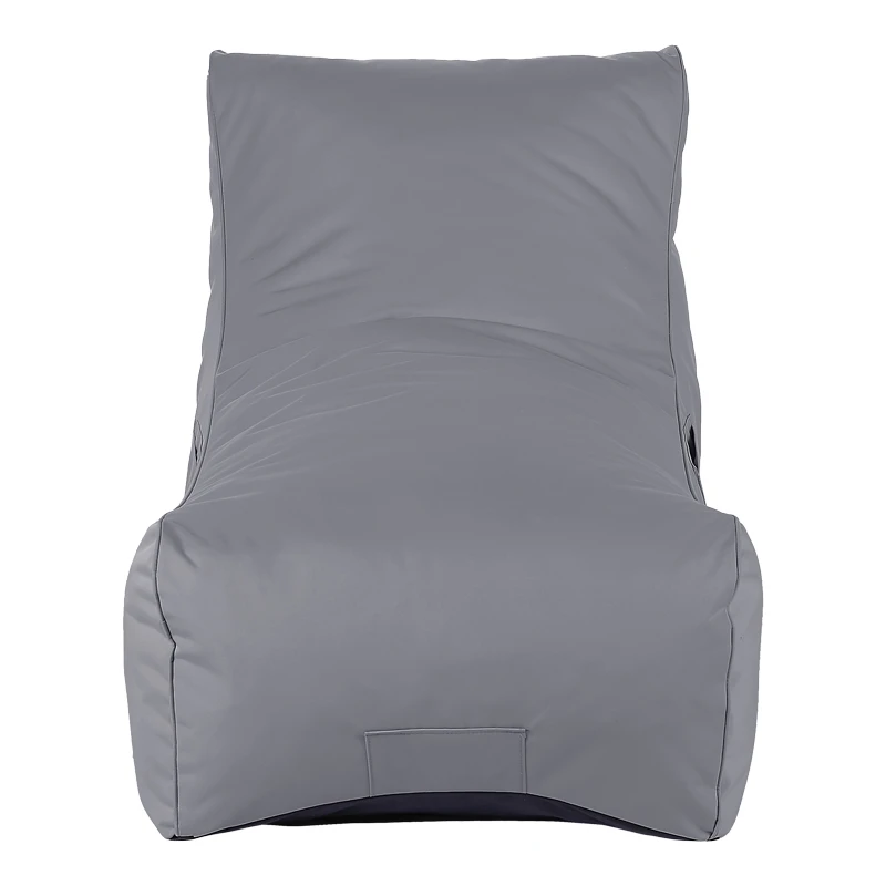 Professional bean bag lounger Otenda pakoworld in anthracite color 67x110x65cm