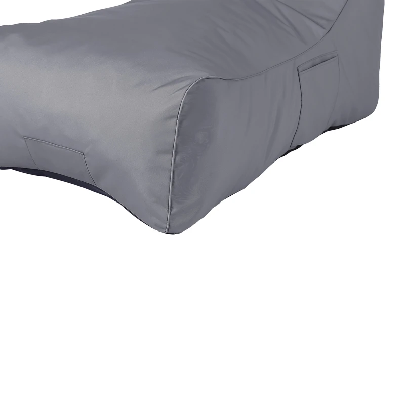 Professional bean bag lounger Otenda pakoworld in anthracite color 67x110x65cm