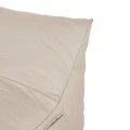Professional Bean bag lounger Otenda pakoworld in beige color 67x110x65cm