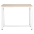 Set table bar Marle pakoworld natural-white leg 120x40x100cm