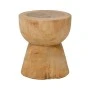 Stool Bonfik pakoworld suar wood in natural color D35x40cm