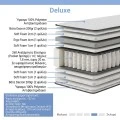 Στρώμα Deluxe pakoworld pocket spring διπλής όψης 32cm 90x200εκ