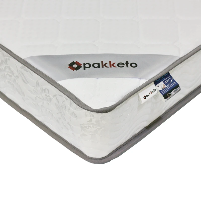 Στρώμα Frezio pakoworld pocket spring roll pack διπλής όψης 18-19cm 160x200εκ