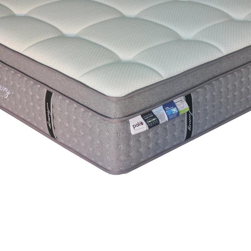 Mattress Luxury pakoworld 5 zone pocket spring+gel memory foam+latex 34-36cm 150x200cm