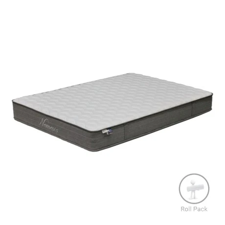 Στρώμα Nemesis pakoworld pocket spring roll pack διπλής όψης 20-22cm 140x190εκ