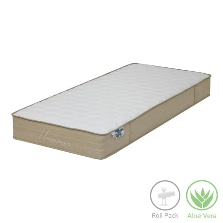 Στρώμα Nemesis pakoworld pocket spring roll pack διπλής όψης aloe vera 20-22cm 90x190εκ
