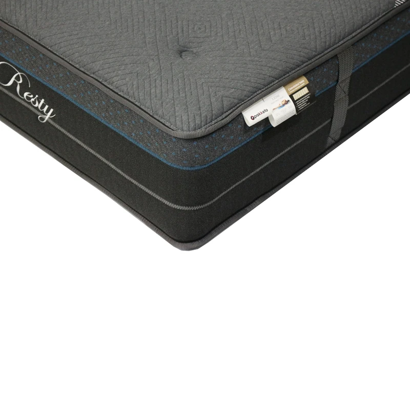 Στρώμα Resty pakoworld pocket spring μονής όψης με ενσωματωμένο ανώστρωμα 32cm 100x200εκ