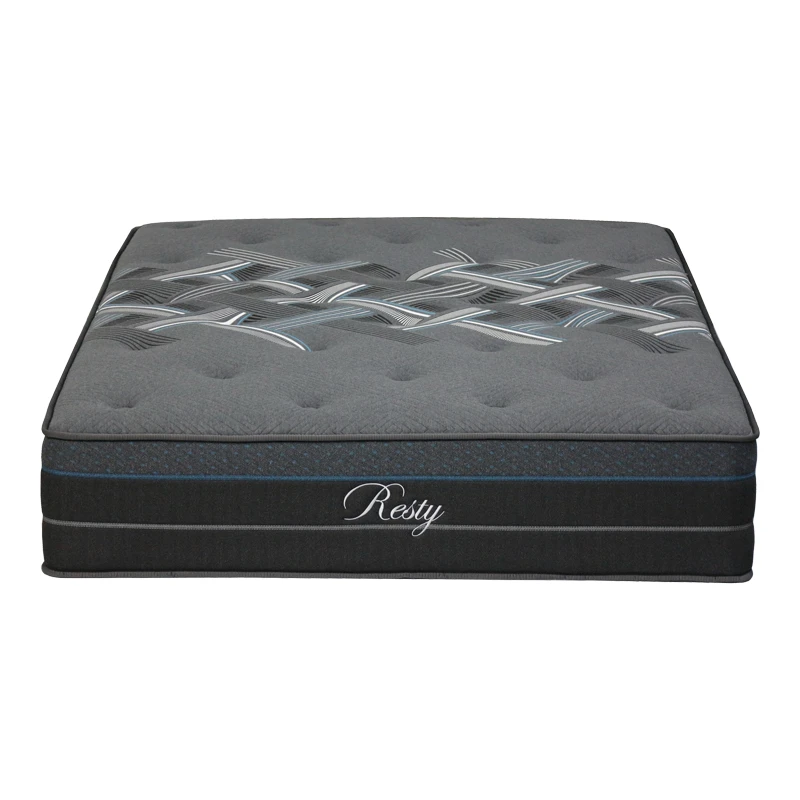 Στρώμα Resty pakoworld pocket spring μονής όψης με ενσωματωμένο ανώστρωμα 32cm 140x200εκ