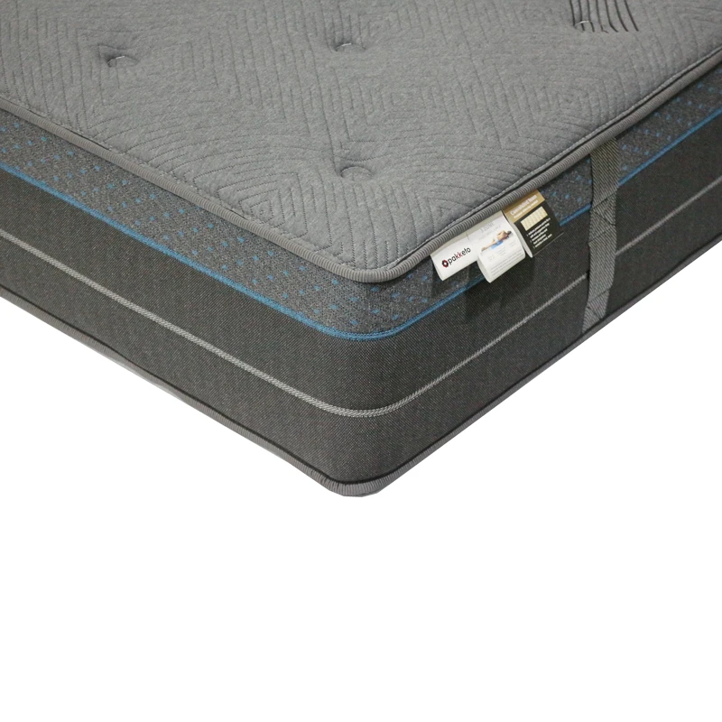 Στρώμα Resty pakoworld pocket spring μονής όψης με ενσωματωμένο ανώστρωμα 32cm 140x200εκ
