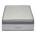 Mattress Utopia pakoworld pocket spring with topsoil 30-32cm 90x190cm