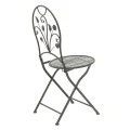 Garden dining set 3pcs Abriel pakoworld anthracite antique metal
