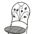Garden dining set 3pcs Abriel pakoworld anthracite antique metal
