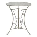 Dining set 3pcs Abriel pakoworld grey antique metal