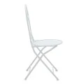 Garden dining set 3pcs Walen pakoworld white metal