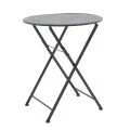 Garden dining set 3pcs Walen pakoworld black metal