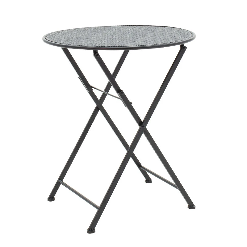 Garden dining set 3pcs Walen pakoworld black metal