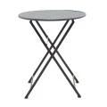 Garden dining set 3pcs Walen pakoworld black metal