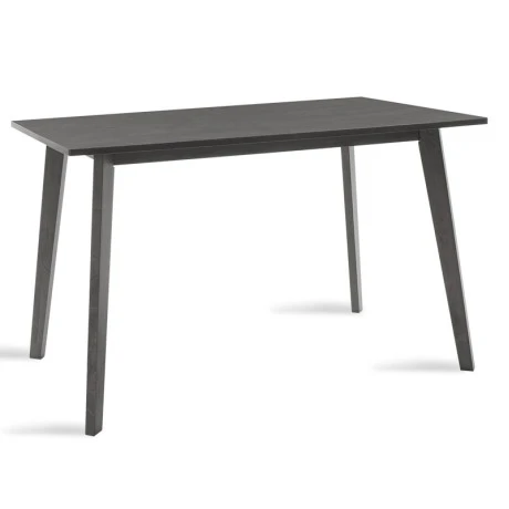 Τραπέζι Benson pakoworld MDF σε rustic grey απόχρωση 120x75x75εκ