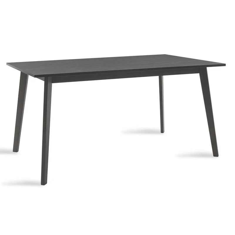 Τραπέζι Benson pakoworld MDF σε rustic grey απόχρωση 150x90x75εκ